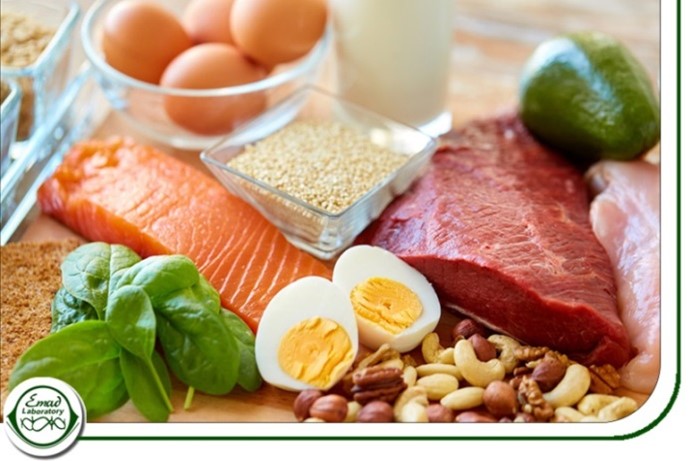 مصرف پروتئین کافی